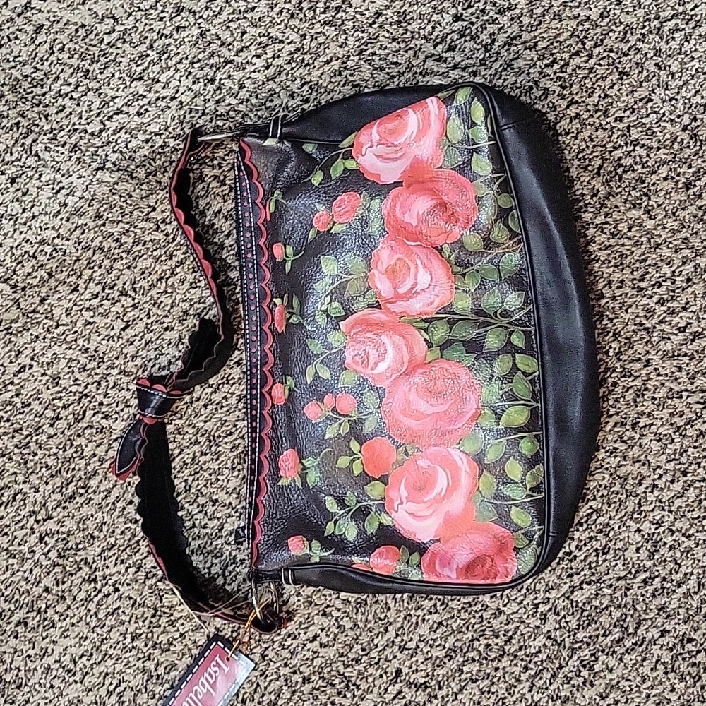 Brand New Isabella Fiore Rose Purse - Picture 3 of 6